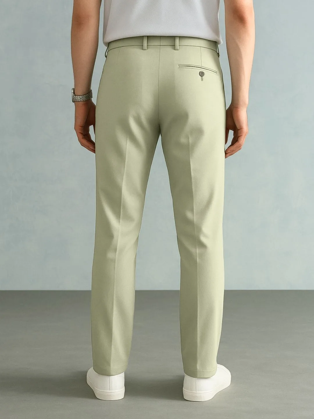 Everyday Comfort Light Pista Formal Trousers - Image 2