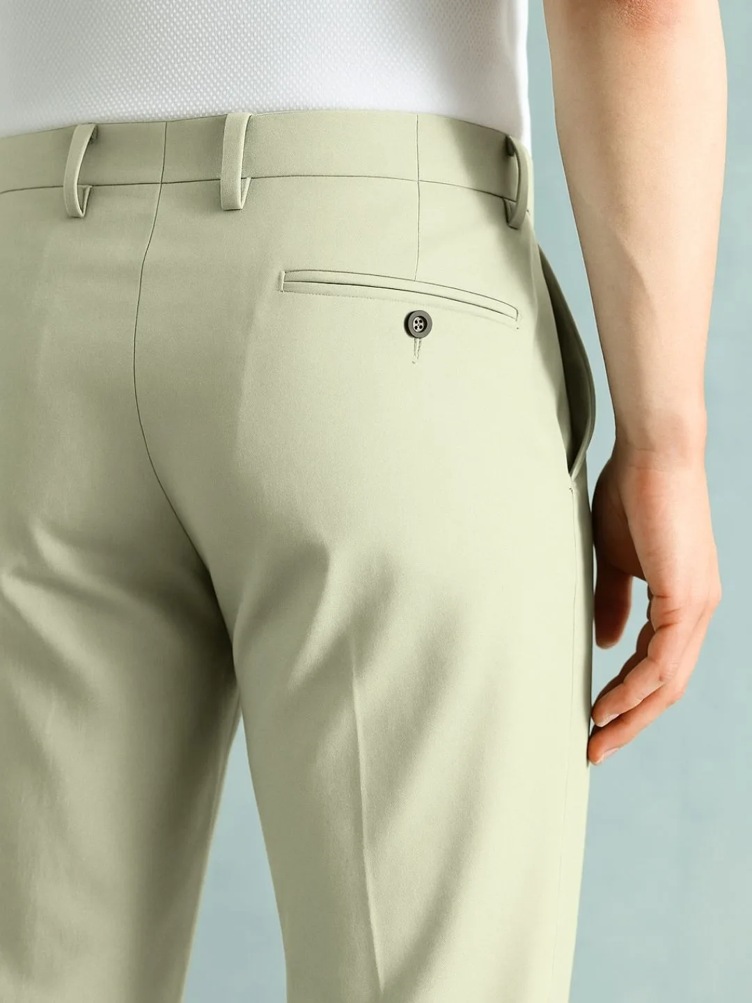 Everyday Comfort Light Pista Formal Trousers - Image 5