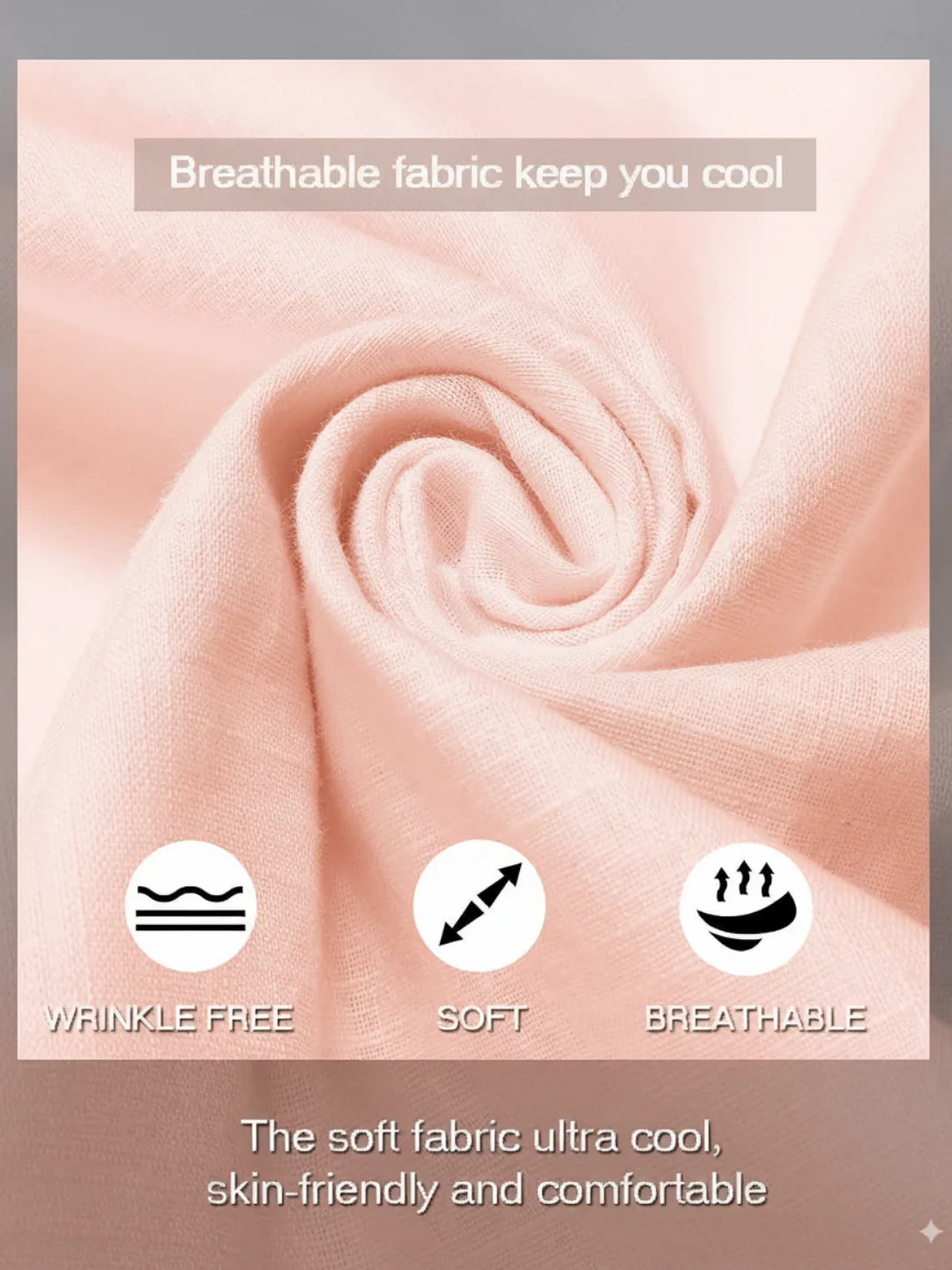 Airy Pink Classic Short Kurta - Image 5